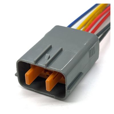 8 Pin Smtomo Auto Electronic wat/erp/;ro/ofW Connector pl;/UG Wiring Harness with Cable 6195-0054 6195-0051 Fit Compatible with Ma/z/da Ni/s/san to/yo/ta(8Pin Male)