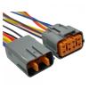 8 Pin Smtomo Auto Electronic wat/erp/;ro/ofW Connector pl;/UG Wiring Harness with Cable 6195-0054 6195-0051 Fit Compatible with Ma/z/da Ni/s/san to/yo/ta(8Pin Male) view 3