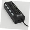 Gadpiparty 2pcs 4 Mini USB Hub 4 Sockets USB 2.0 Multi USB Port Expander USB Adapter USB Computer view 2