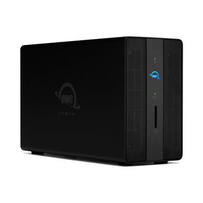 6.0TB OWC Gemini Ultra X6 Thunderbolt (USB-C) Dock and Dual-Drive SSD RAID External Storage Solution