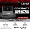 DS18 ION700.2D 2-Channel Amplifier Full Range 2 x 350W RMS @ 2-Ohm Class D, Compact Design, Digital 2 Channel Car Amplifier, Miniature Size, Remote Subwoofer Level Control Included view 2