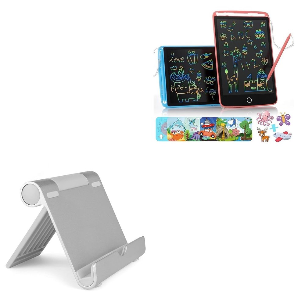 BoxWave Stand and Mount Compatible with KIDWILL EP0510C (10 inch) - VersaView Aluminum Stand, Portable, Multi Angle Viewing Sturdy