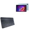 BoxWave Keyboard Compatible with Headwolf WPad 2 - SlimKeys Bluetooth Keyboard, Portable Thin with Chiclet-Style Keys - Jet Black view 1