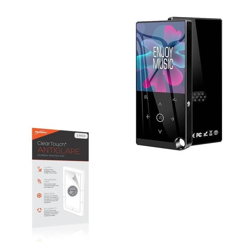 BoxWave Screen Protector Compatible with Sunoony BX-E5 (2.4 in) - ClearTouch Anti-Glare (2-Pack), Anti-Fingerprint Matte Film Skin
