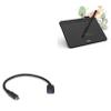 BoxWave Cable Compatible with UGEE S640 (6.5 in) - USB Expansion Adapter, Add USB Connected Hardware to Your Phone view 1
