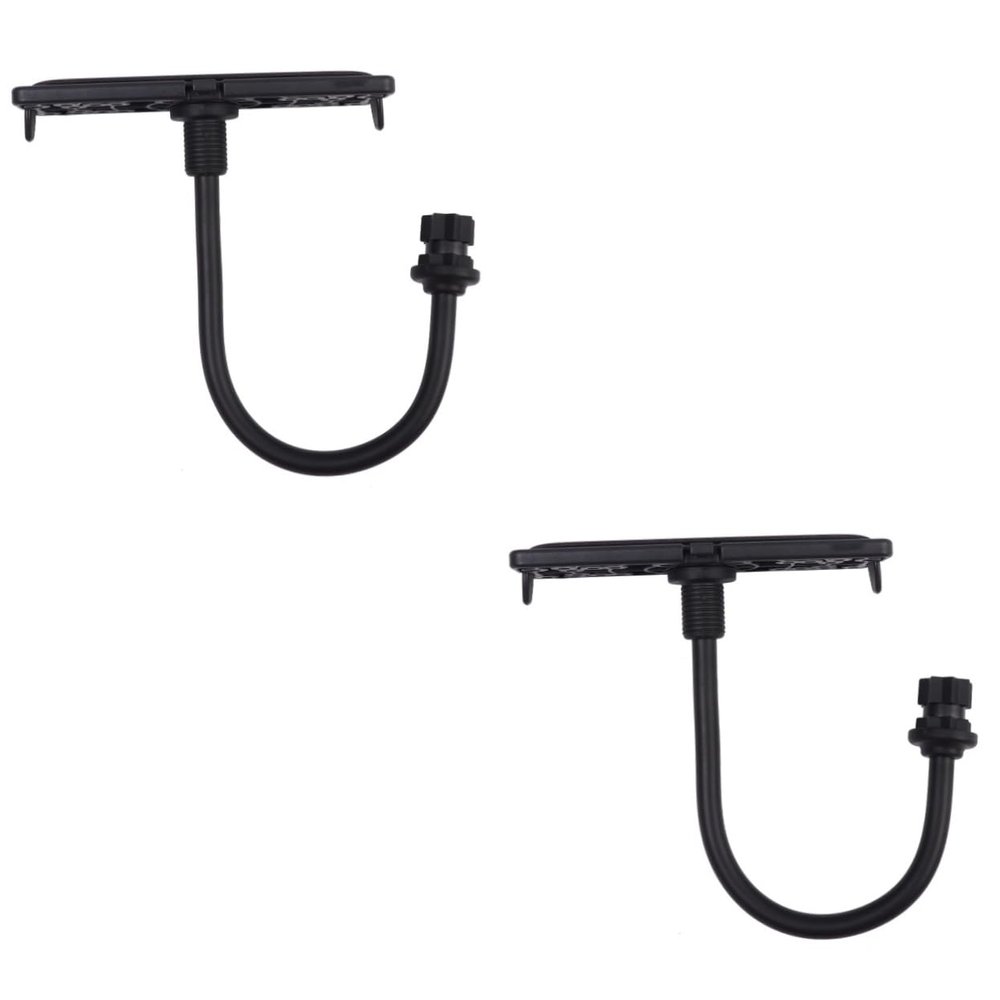 BESPORTBLE 2pcs Fish Finder Bracket Navigation Holders for Boat Feet Holders for Stretching Boat Fish Finder Holders Kickstand Transducer Mounting Arm Fishfinder Wall Mounts Kayak Boutique