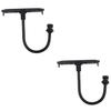 BESPORTBLE 2pcs Fish Finder Bracket Navigation Holders for Boat Feet Holders for Stretching Boat Fish Finder Holders Kickstand Transducer Mounting Arm Fishfinder Wall Mounts Kayak Boutique view 1