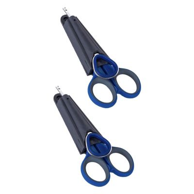 Stainless Steel Fishing Scissors for Line Cutting, 2 Sets
