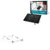BoxWave Stand and Mount Compatible with PenPower SHARMGK2EN (10 in) - Pocket Aluminum Stand 3-in-1, Portable Multi Angle Viewing Riser - Metallic Silver view 1