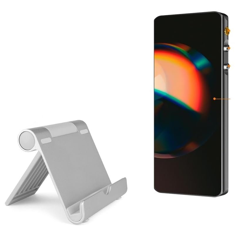 BoxWave Stand and Mount Compatible with Deelife M420 - VersaView Aluminum Stand, Portable, Multi Angle Viewing Sturdy