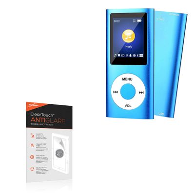 BoxWave Screen Protector Compatible with Gracioso Mp3 Player (1.8 in) - ClearTouch Anti-Glare (2-Pack), Anti-Fingerprint Matte Film Skin