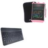 BoxWave Keyboard Compatible with NEWYES Robot Pad (8.5 in) - SlimKeys Bluetooth Keyboard, Portable Thin with Chiclet-Style Keys - Jet Black view 1