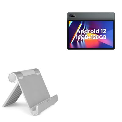 BoxWave Stand and Mount Compatible with Headwolf HPad 1 - VersaView Aluminum Stand, Portable, Multi Angle Viewing Sturdy