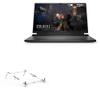 BoxWave Stand and Mount Compatible with Alienware m17 - Pocket Aluminum Stand 3-in-1, Portable Multi Angle Viewing Riser - Metallic Silver view 1