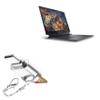 BoxWave Adapter Compatible with Alienware x14 - Micro SD Card miniReader, USB Type-C OTG Reader USB3.0 Adapter Keychain - Metallic Silver view 1