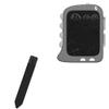BoxWave Stylus Pouch Compatible with Orsen Writing Tablet Toddler (8.5 in) - Stylus PortaPouch, Pen Stylii Holder Carrier Portable Self-Adhesive - Jet Black view 1