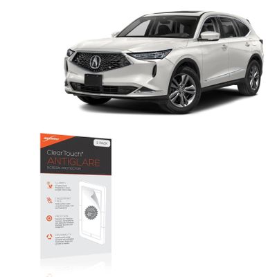 BoxWave Screen Protector Compatible with 2024 Acura MDX Type S Display (12.3 in) - ClearTouch Anti-Glare (2-Pack), Anti-Fingerprint Matte Film Skin