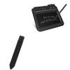 BoxWave Stylus Pouch Compatible with PenPower Write2Go (5 in) - Stylus PortaPouch, Pen Stylii Holder Carrier Portable Self-Adhesive - Jet Black view 1