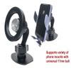 17mm Ball Joint Stick on Phone Mount with 90 Degree Adapter with Double Sided Tape | Compatible with Many Phone Holders, magsafe adapters, Navigation, GPS mounts, etc view 3
