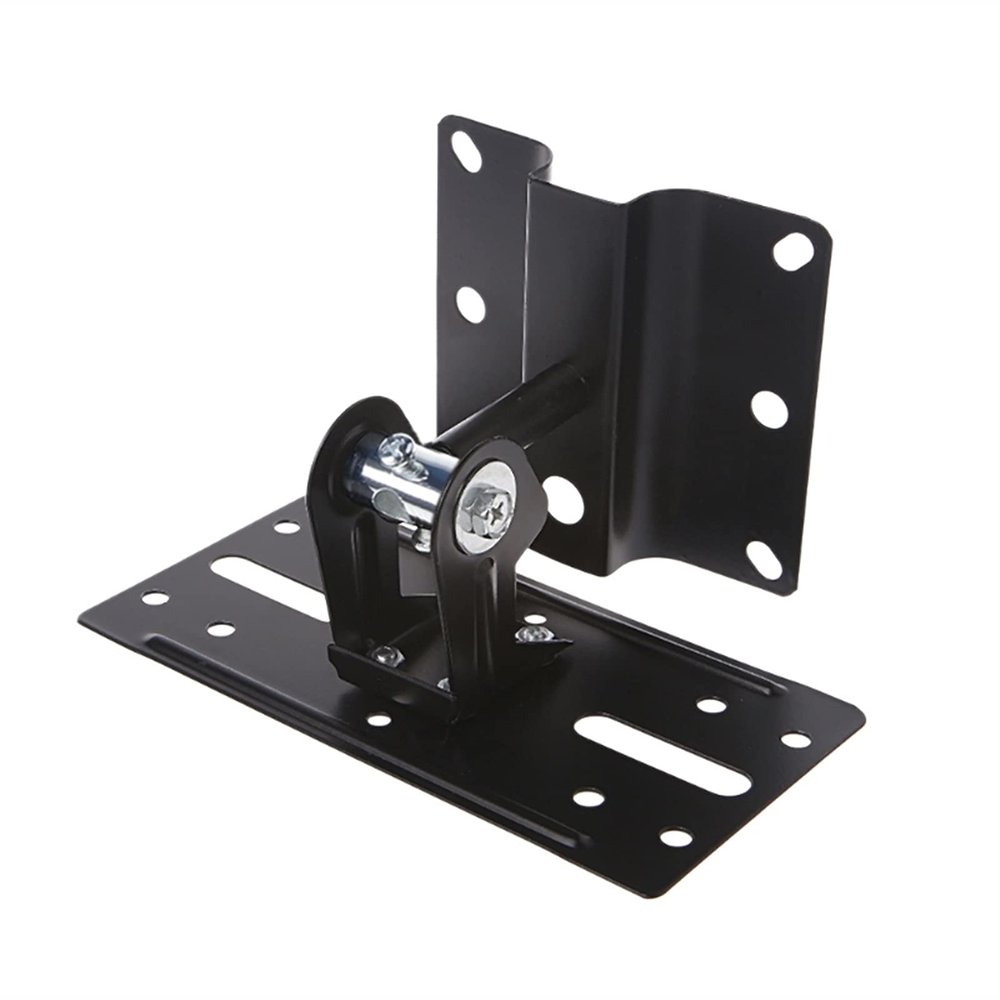 GLigeT Monitor Speaker Stands Speaker Stand Universal Home Theater Steel Adjustable Speaker Ceiling Wall Mount Brackets Durable Studio Monitor Stand