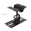 GLigeT Monitor Speaker Stands Speaker Stand Universal Home Theater Steel Adjustable Speaker Ceiling Wall Mount Brackets Durable Studio Monitor Stand view 2