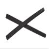 Caulo Replacement Ear Socks Earsocks Compatible fit for Oakley Metal Plate TI OX5153 Glass Sunglass Frames (Black w Nose Pads - 2 Sets) view 3