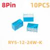 TOBAYA Relays 10PCS RY5W-K RY12W-K RY24W-K JY12H-K JY24H-K 8Pin 24VDC Signal Relay (Size : 10PCS RY12W-K) view 2