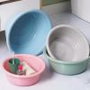29.5x10cm Blue Dishpan,Plastic Portable Wash Basin,Wash Basin For Baby Bottles,Small Multi Purpose Wash Basin,Cleaning Basin,Household Round Wash Basin Thickened view 3