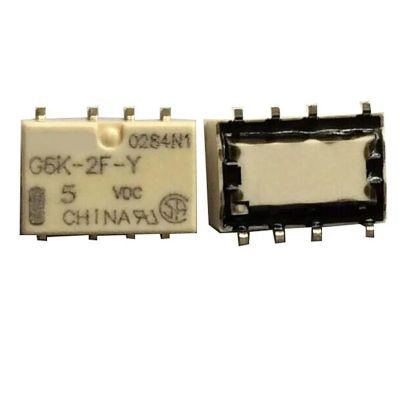 10PCS G6K-2F-Y-TR-DC12V/DC5V Signal Relay 8-Pin SMT SMD (Size : G6K 2F Y TR DC5V)