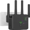 Newest WiFi Extender, 1200Mbps Signal Booster Amplifier for Home Up to 9900 sq.ft, 2.4GHz & 5GHz Dual Band Wireless Repeater with Strong Penetrability, 360 Coverage with Ethernet Port & AP Mode view 1