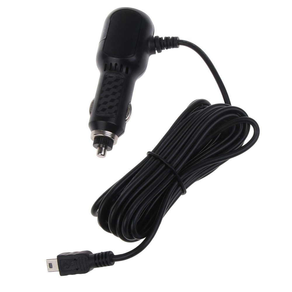 JAGTRADE Car DVR Camera Dash-Cam Wire 133 in Power Cord Supply Cable Video Recorder USB Charger Line for Dashcam Camera, 340cm, Black
