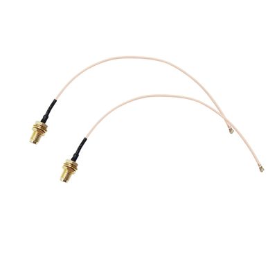 Rydocyee IPEX U.FL to SMA Female Cable 8 Inches RG178 WiFi Pigtail Coaxial Cable Connecting SMA Antenna to 4G 5G Router, Modem, MiFi Hotspot, Mini PCIE Wireless Card, WiFi Motherboard - 2 Pack