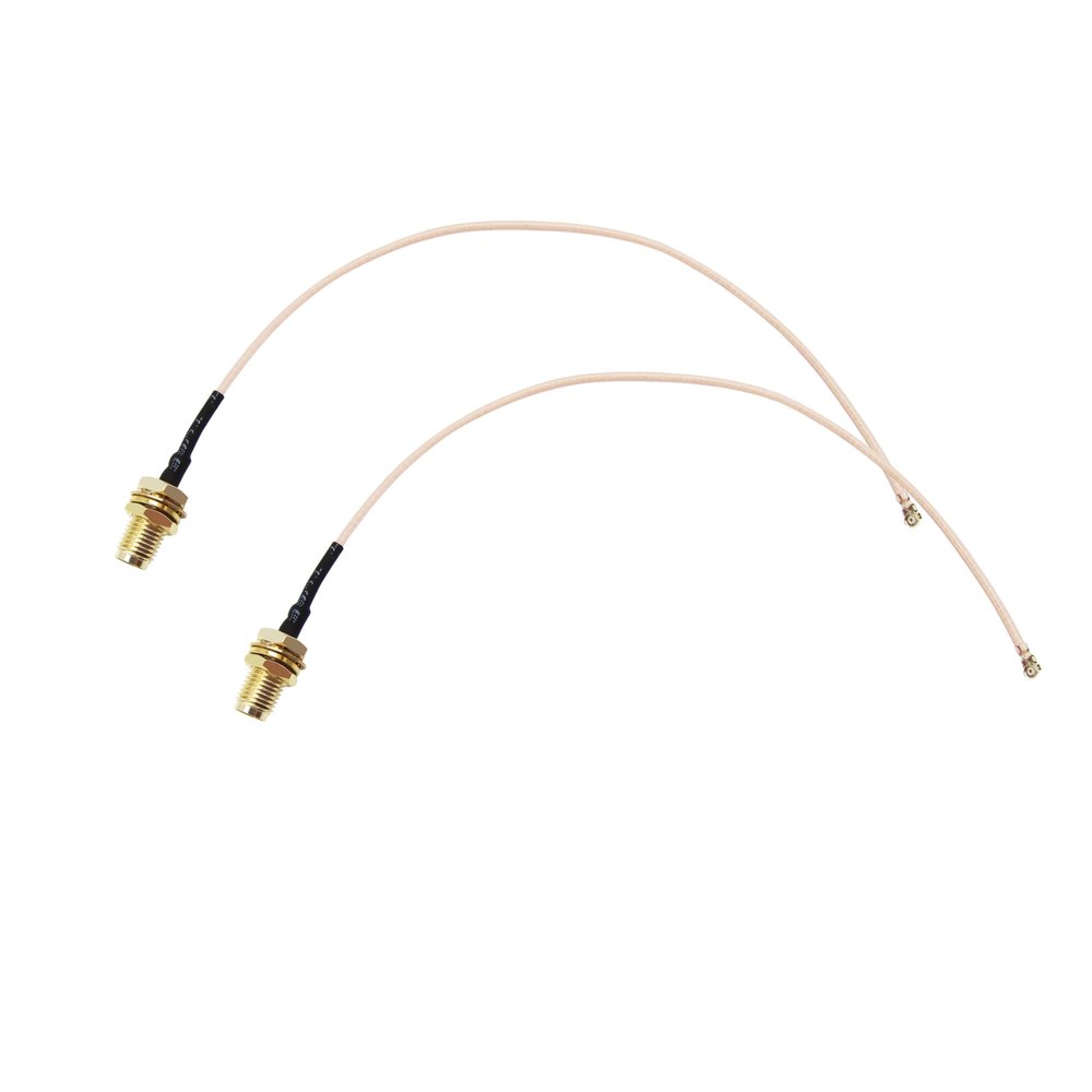Rydocyee IPEX U.FL to SMA Female Cable 8 Inches RG178 WiFi Pigtail Coaxial Cable Connecting SMA Antenna to 4G 5G Router, Modem, MiFi Hotspot, Mini PCIE Wireless Card, WiFi Motherboard - 2 Pack