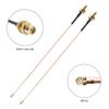 Rydocyee IPEX U.FL to SMA Female Cable 8 Inches RG178 WiFi Pigtail Coaxial Cable Connecting SMA Antenna to 4G 5G Router, Modem, MiFi Hotspot, Mini PCIE Wireless Card, WiFi Motherboard - 2 Pack view 2