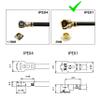 Rydocyee IPEX U.FL to SMA Female Cable 8 Inches RG178 WiFi Pigtail Coaxial Cable Connecting SMA Antenna to 4G 5G Router, Modem, MiFi Hotspot, Mini PCIE Wireless Card, WiFi Motherboard - 2 Pack view 4