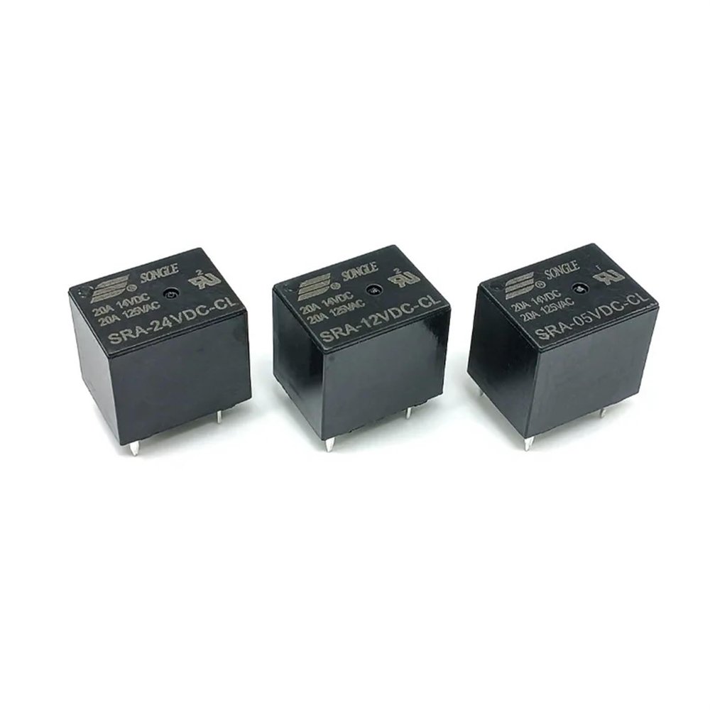 TOBAYA 10PCS Relays 5Pin SRA- 5-12-24VDC-CL 20A 14VDC (Size : 10PCS SRA- 5VDC-CL)