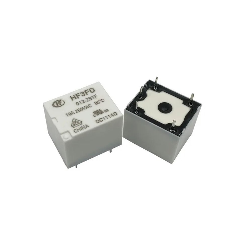 TOBAYA Relays 5PCS/10PCS HF3FD-012-ZSTF 5Pin 10A 250VAC (Size : 5PCS HF3FD-012-ZSTF)