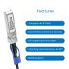 25G SFP+ DAC Twinax Cable,Direct Attach Copper Passive Cable,for Cisco SFP-H10GB-CU1.5M,Ubiquiti, D-Link,Juniper,Mellanox,Mikrotik, Netgear,Supermicro(1.5M) view 4