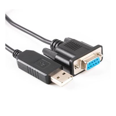 AJOHBM USB to DB9 Female RS232 I-O-I-O-I Port Serial Adapter Converter Cable Support Win7/8/10, 6FT