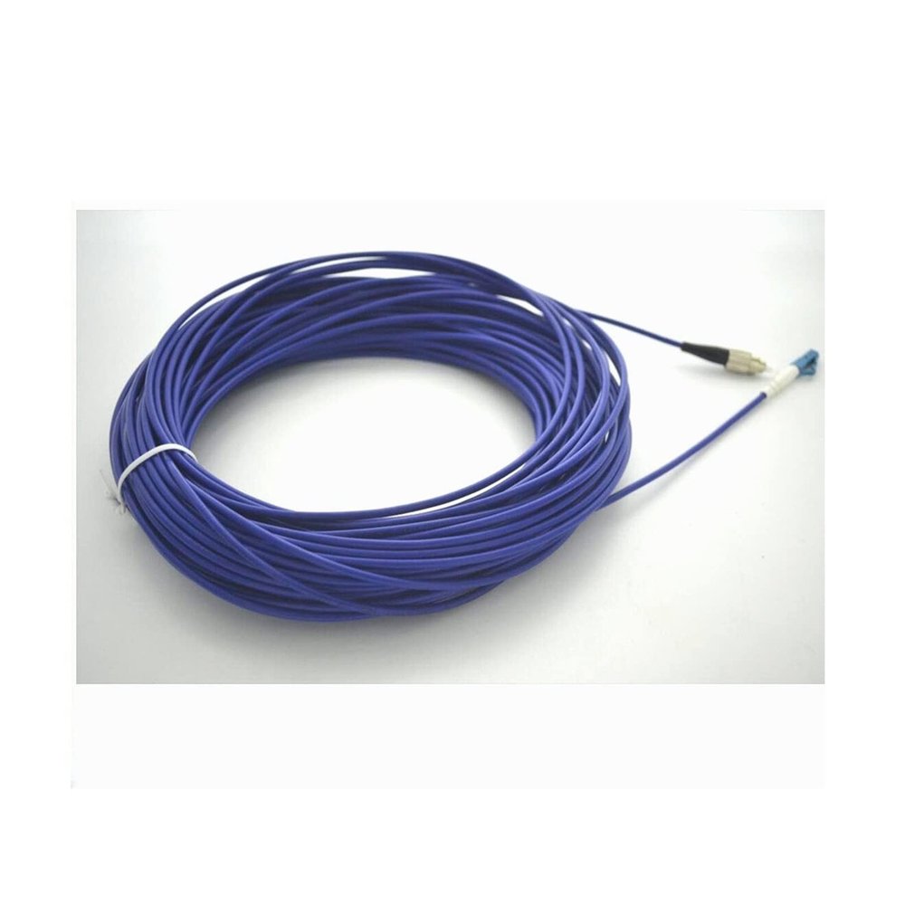 1core Singlemode 30M 50M 100M 150M 200M 300M Armored Patch Cord 1core SM G652D 2.0mm SC LC FC 1 Fiber Optical Fiber Jumper Cable (Size : FC-SC 300M)