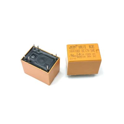 TOBAYA Relays 10PCS HF4100F-DC3V-SHG HF4100F-DC5V-SHG HF4100F-DC6V-SHG HF4100F-DC9V-SHG HF4100F-DC12V-SHG 6Pin 3A250VAC (Size : HF4100F-DC24V-SHG)