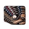 Baseball Equipment Print Laptop Case 10 inch Shockproof Protective Notebook Bag Water Resistant Laptop Sleeve view 2