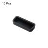 MECCANIXITY DVI Port Duct Covers Caps Port Anti Dust Cap Cover Silicone Plugs Protector for DVI Female End, Black Pack of 15 view 3