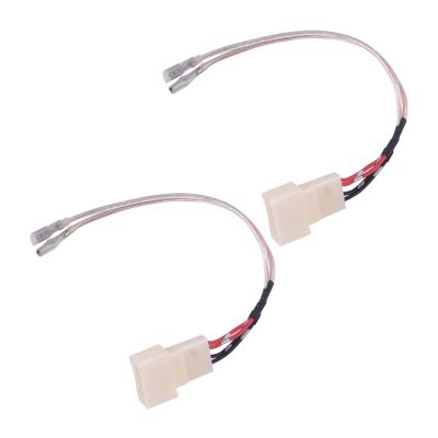 2pcs 4 Pin Car Tweeter Dash Front Speaker Wire Harness Cable Adapter Compatible with Tacoma 2016 2017 2018 2019