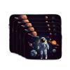 Astronaut Solar System Planets Print Laptop Case 10 inch Shockproof Protective Notebook Bag Water Resistant Laptop Sleeve view 2