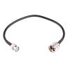 JAGTRADE BNC Male to PL259 Male Coax Cable UHF VHF Antenna Cable RG58 RF Coaxial Extension Jumper Wires for CB Ham Radio 30cm view 1