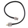 JAGTRADE BNC Male to PL259 Male Coax Cable UHF VHF Antenna Cable RG58 RF Coaxial Extension Jumper Wires for CB Ham Radio 30cm view 2