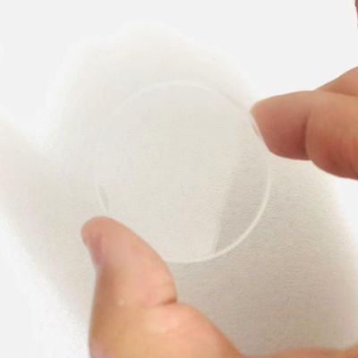 2Pcs Total Size Diameter 60mm and 2mm Thickness Clear Transparent Short UV from 160nm to 2500nm Quartz Glass JGS1