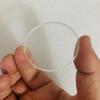 2Pcs Total Size Diameter 60mm and 2mm Thickness Clear Transparent Short UV from 160nm to 2500nm Quartz Glass JGS1 view 2