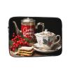 Christmas Tea Time Print Laptop Case 13 inch Shockproof Protective Notebook Bag Water Resistant Laptop Sleeve view 1
